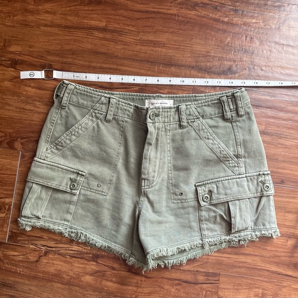 Luck Brand Raw Hem Utility Short - Picture 8 of 8